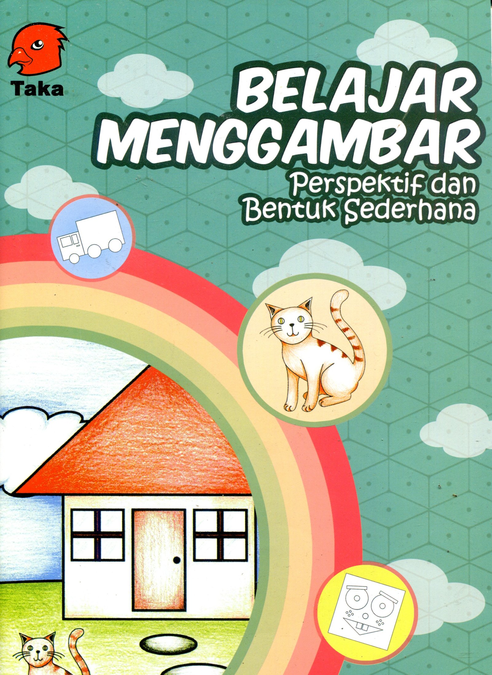 Cover BELAJAR MENGGAMBAR PERSPEKTIF DAN BENTUK SEDERHANA / ROSSA DIANA