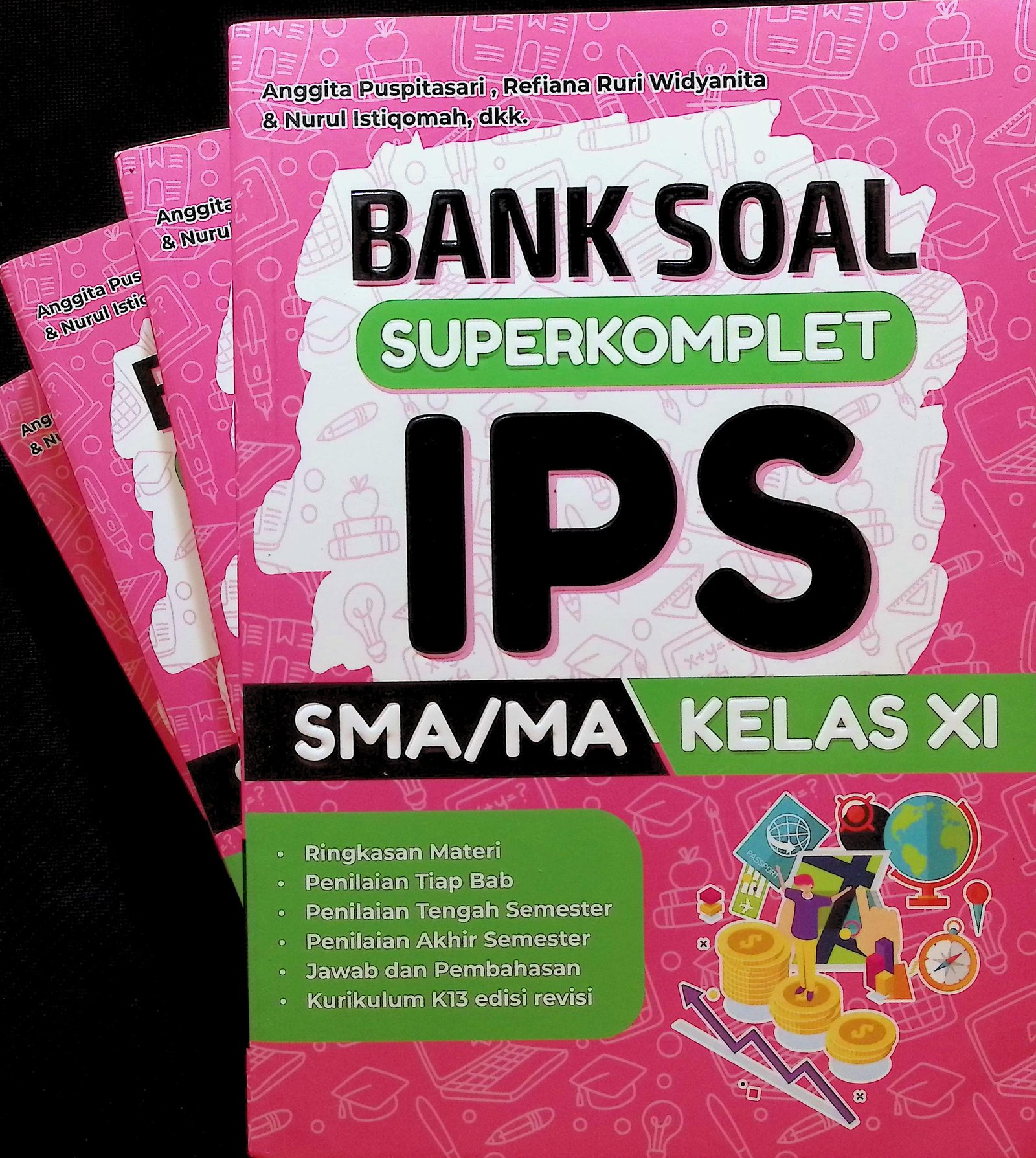 Cover BANK SOAL SUPERKOMPLIT IPS SMA/MA KELAS XI / ANGGITA PUSPITA SARI