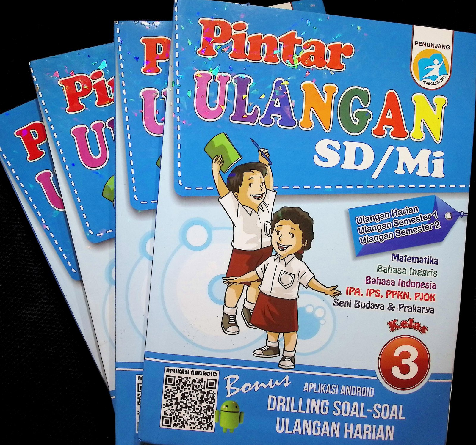 Cover PINTAR ULANGAN SD/MI KELAS 3 / TIM PUSTAKA BARU