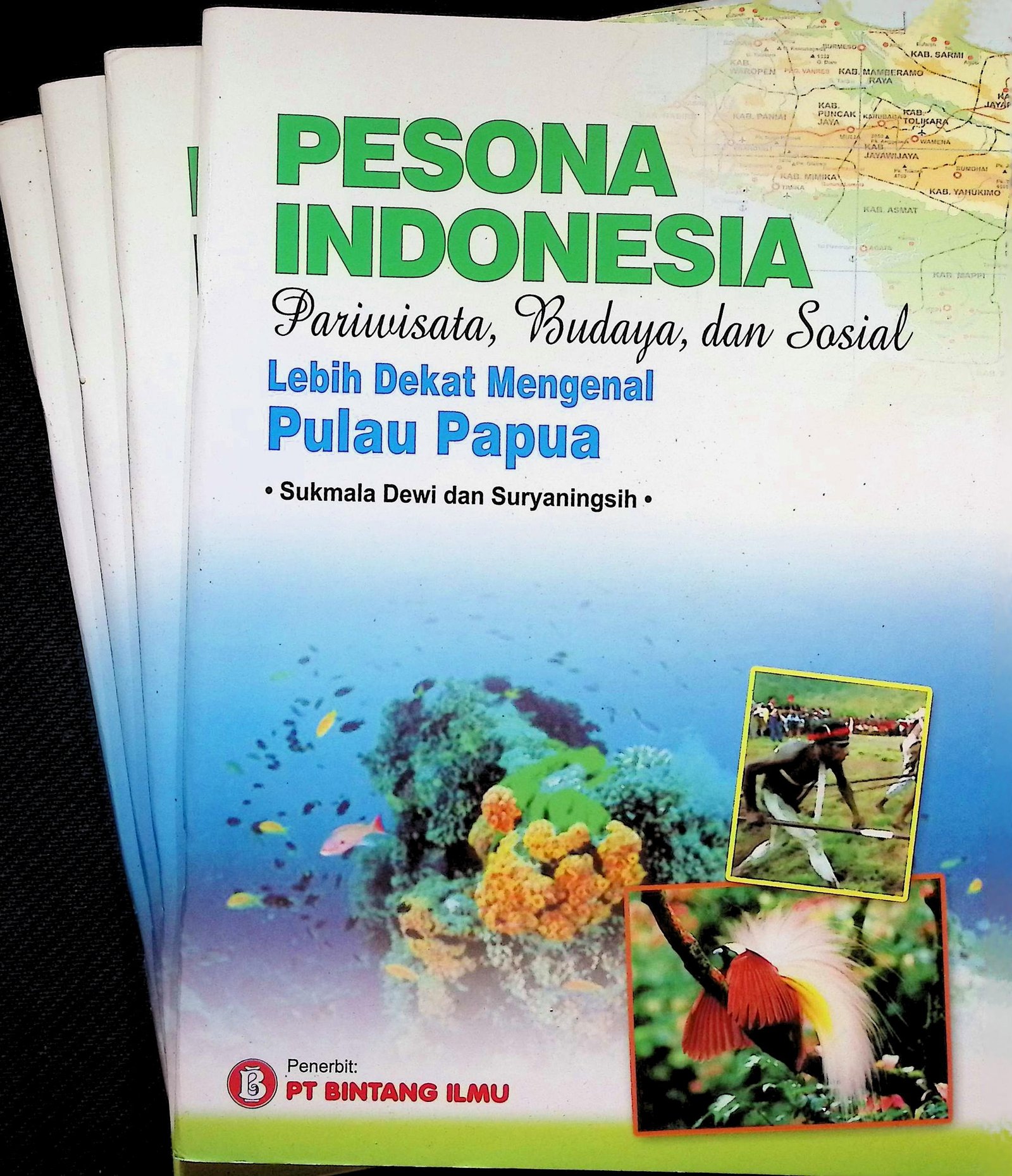 Cover PESONA INDONESIA PARIWISATA, BUDAYA, DAN SOSIAL :  LEBIH DEKAT MENGENAL PULAU PAPUA / SUKMALA DEWI